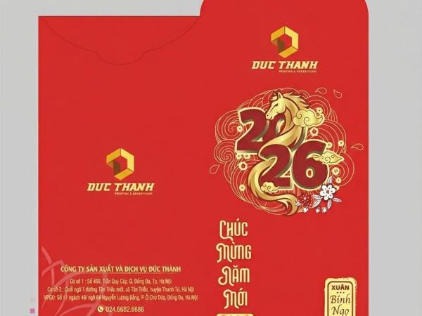 Dịch Vụ In Bao Lì Xì Tết Theo Yêu Cầu Tại Hà Nội