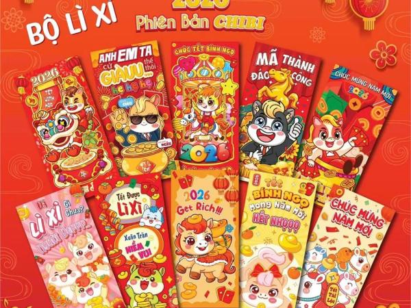 Dịch Vụ In Bao Lì Xì Tết Theo Yêu Cầu Tại Hà Nội