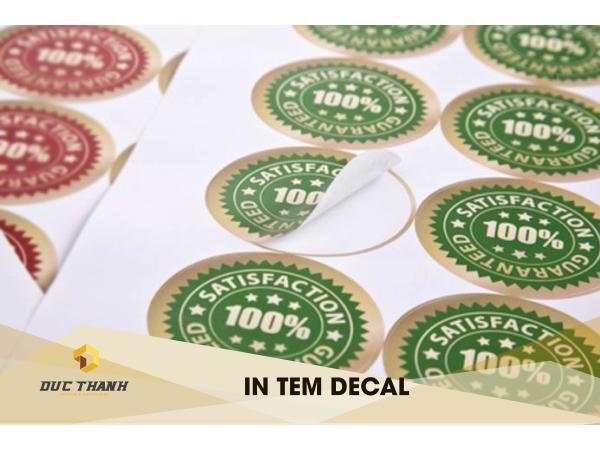 Báo giá in Decal