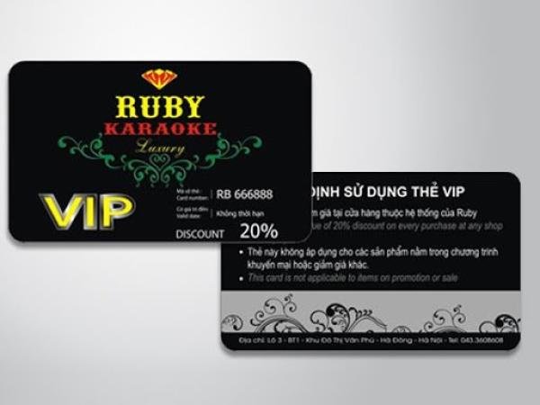 In thẻ VIP Member Card chuyên nghiệp, uy tín