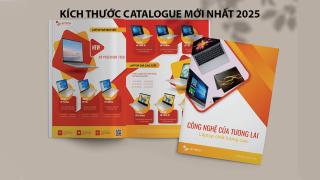 Kích thước Catalogue tiêu chuẩn phổ biến trong in ấn