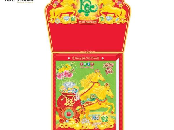 Xưởng In Lịch Tết Giá Rẻ - Uy Tín - Theo Yêu Cầu Tại Hà Nội