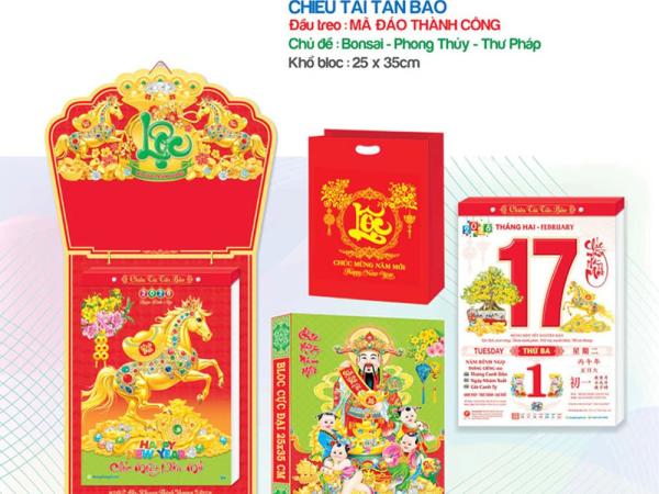 In Lịch Bloc Giá Rẻ - Mẫu mới nhất 2026 tại Hà Nội