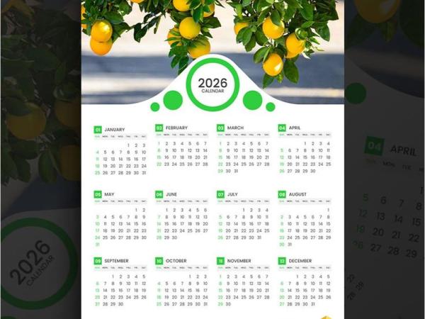 In lịch treo tường giá rẻ – Quà tặng doanh nghiệp Tết 2026