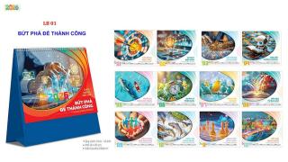 Tổng hợp 50+ mẫu lịch để bàn làm việc đẹp và mới nhất 2026