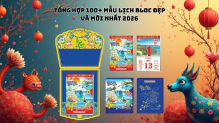 Tổng hợp 100+ mẫu lịch bloc đẹp và mới nhất 2026