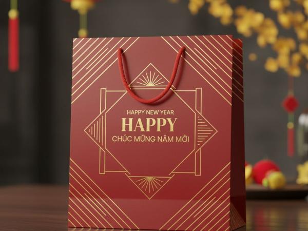 In Túi Giấy Đựng Quà Tết Theo Yêu Cầu Tại Hà Nội
