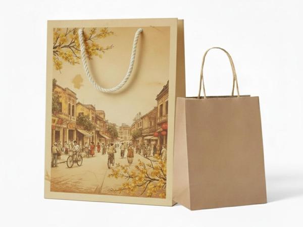 In Túi Giấy Đựng Quà Tết Theo Yêu Cầu Tại Hà Nội