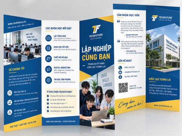 Báo giá in tờ gấp A3