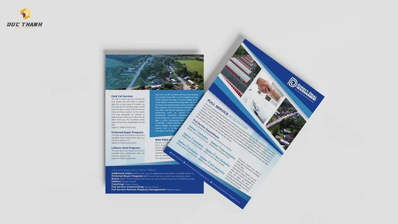 Bảng giá in tờ rơi A5 rẻ nhất tại Hà Nội
