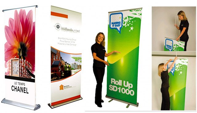 in poster quảng cáo lấy liền