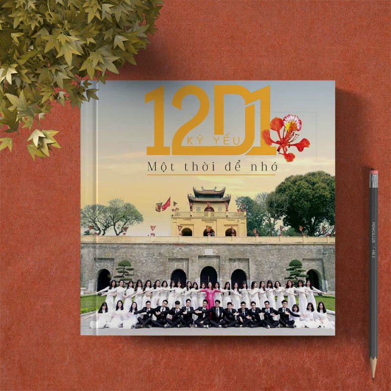 in kỷ yếu trường cấp 3