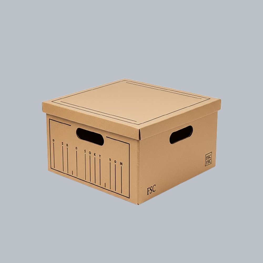 Hộp carton âm dương (hộp nắp rời)