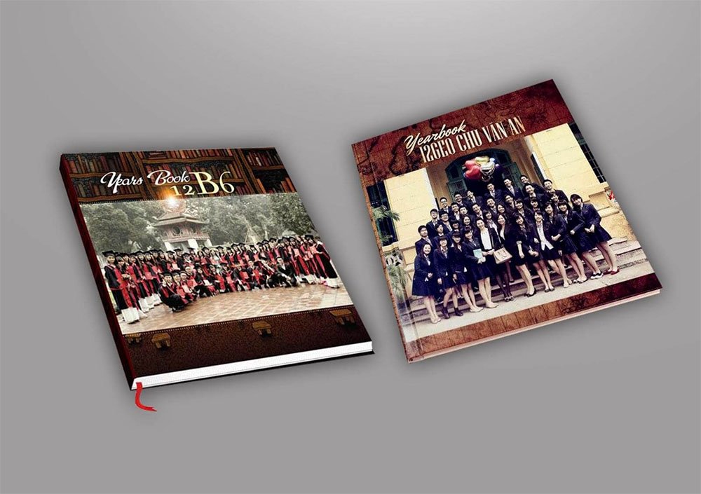 In sách ảnh, sách kỷ yếu, portfolio