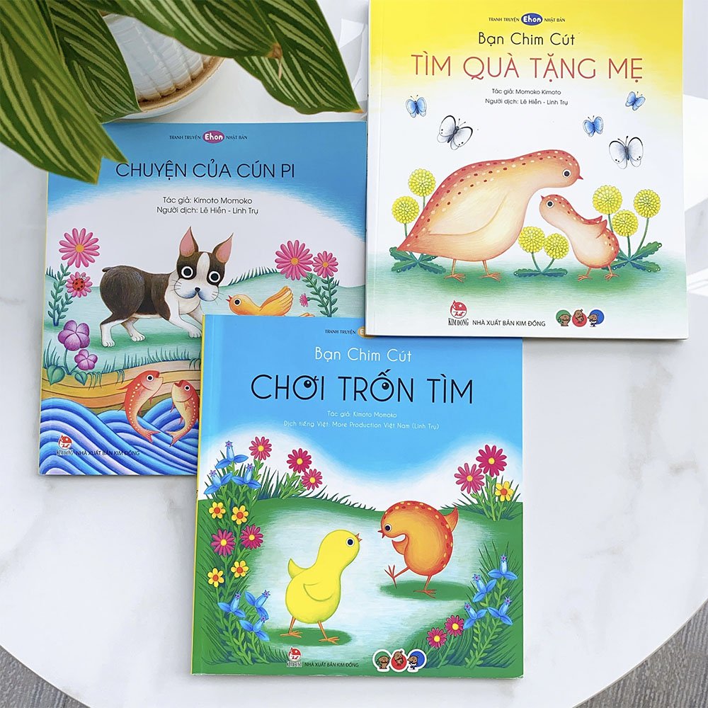 In sách cho bé, truyện tranh màu
