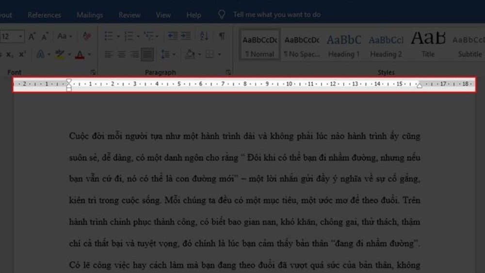 Nhấn Alt + W rồi nhấn R