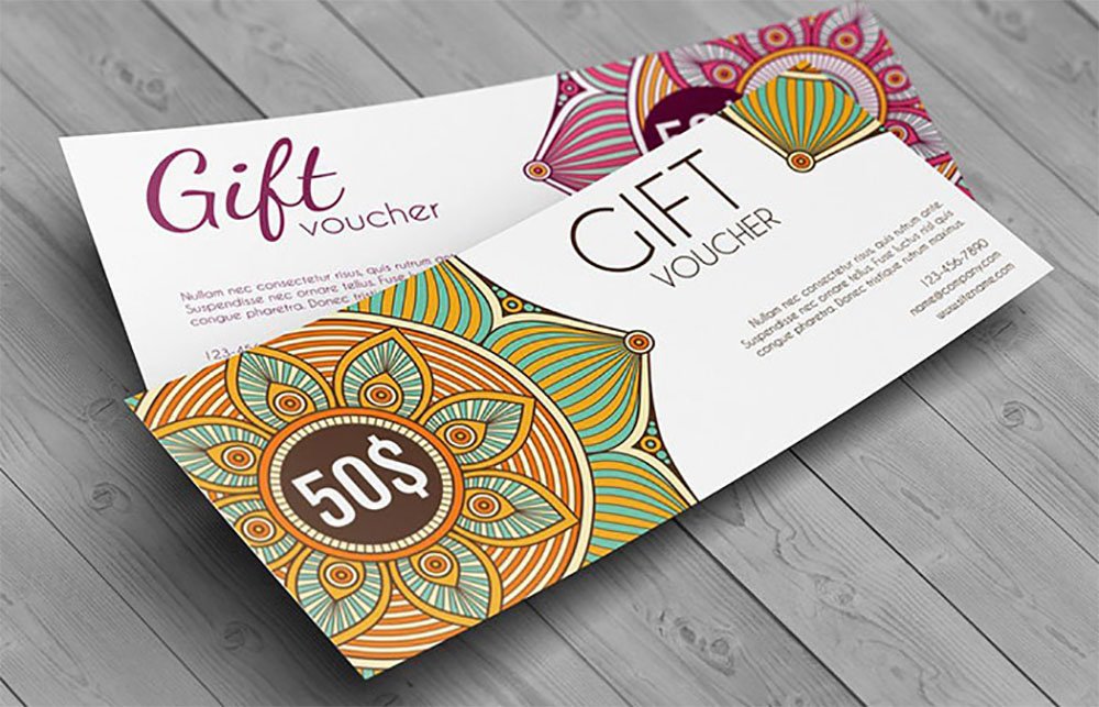 In tờ rơi mimi, voucher khổ giấy A7