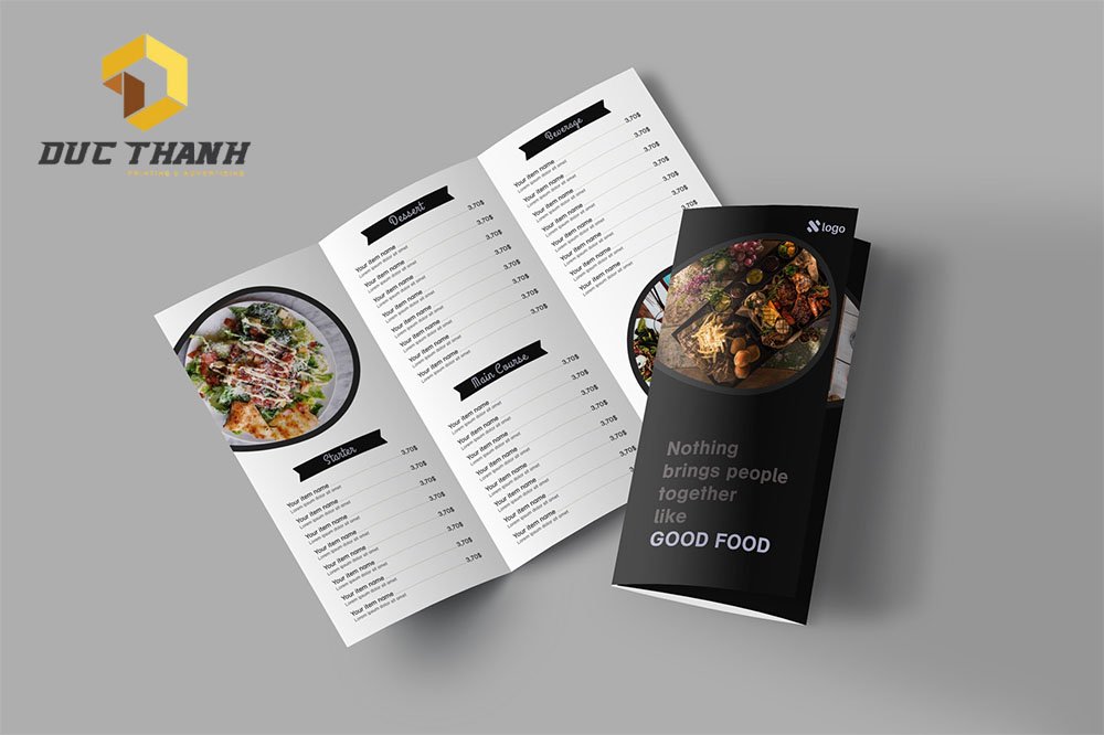In Brochure menu