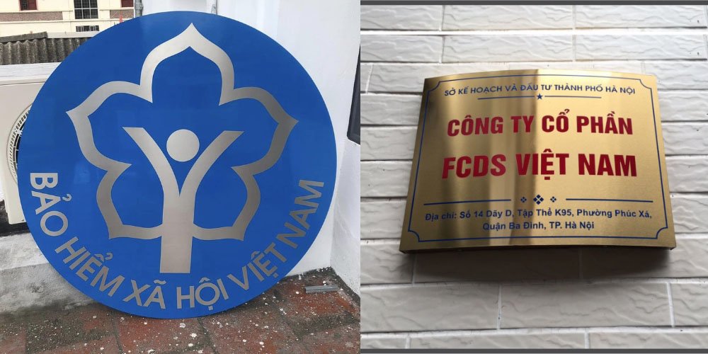Quy trình gia công biển hiệu - logo inox ăn mòn tại In Đức Thành