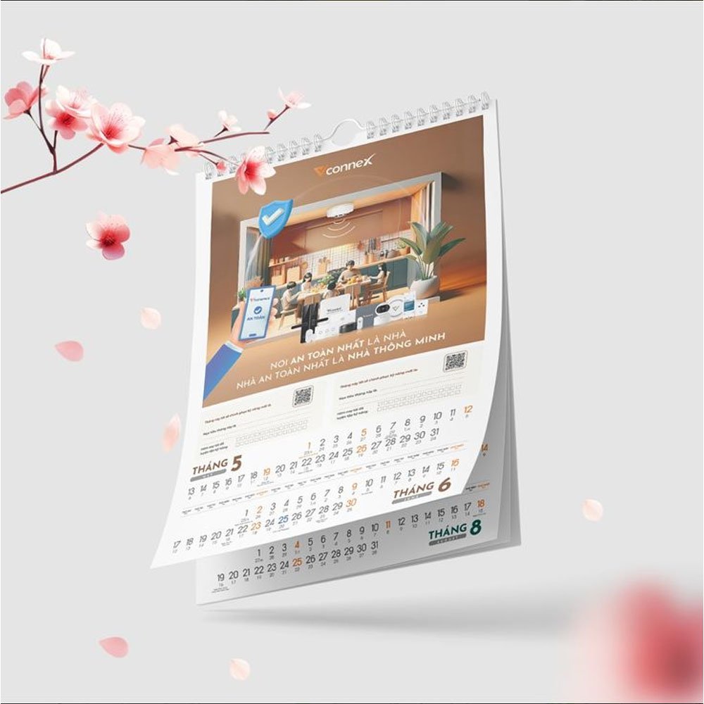 Xu hướng thiết kế lịch treo tường 2026