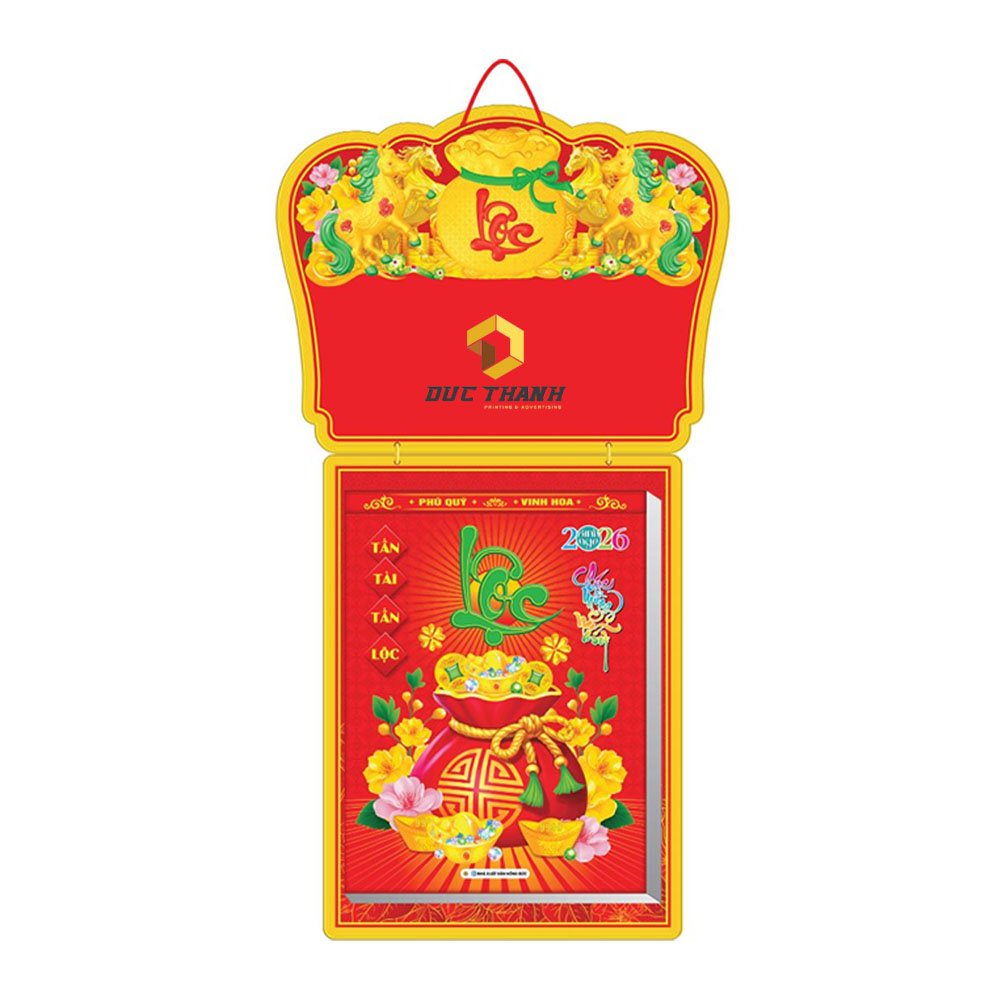 Lịch bloc đại (30x40 cm)