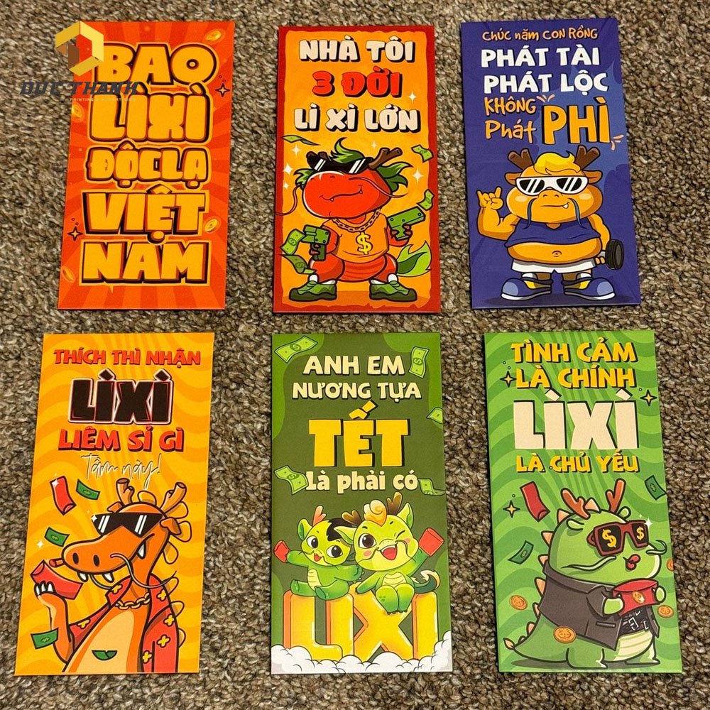 Bao lì xì hiện đại