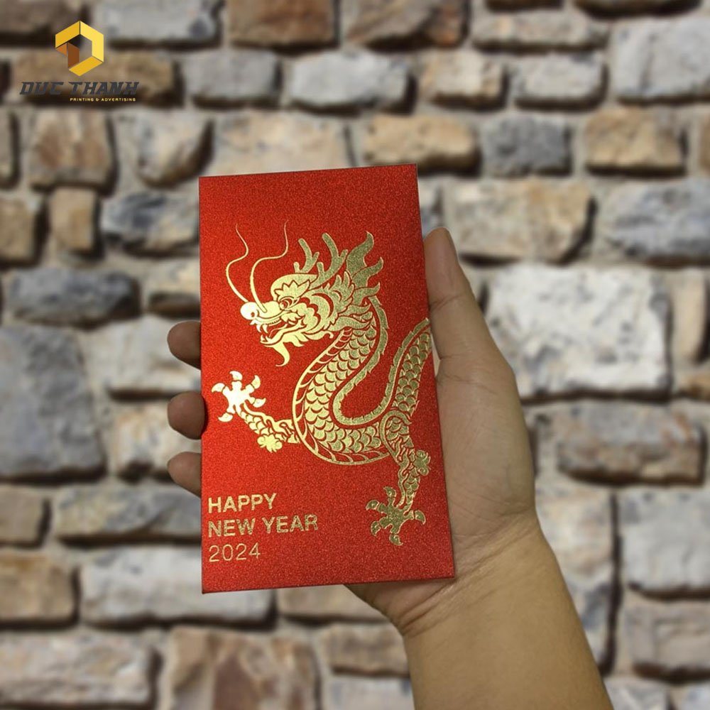 Ép kim vàng/đỏ – nổi bật, thu hút