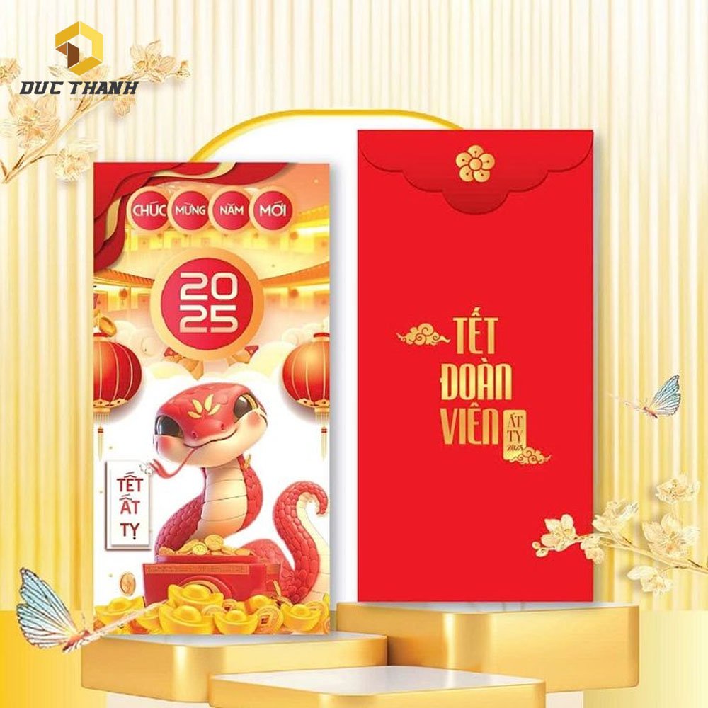 Lưu ý khi thiết kế bao lì xì cho doanh nghiệp