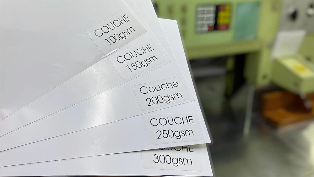 Giấy Couche chất liệu giấy in lịch tết