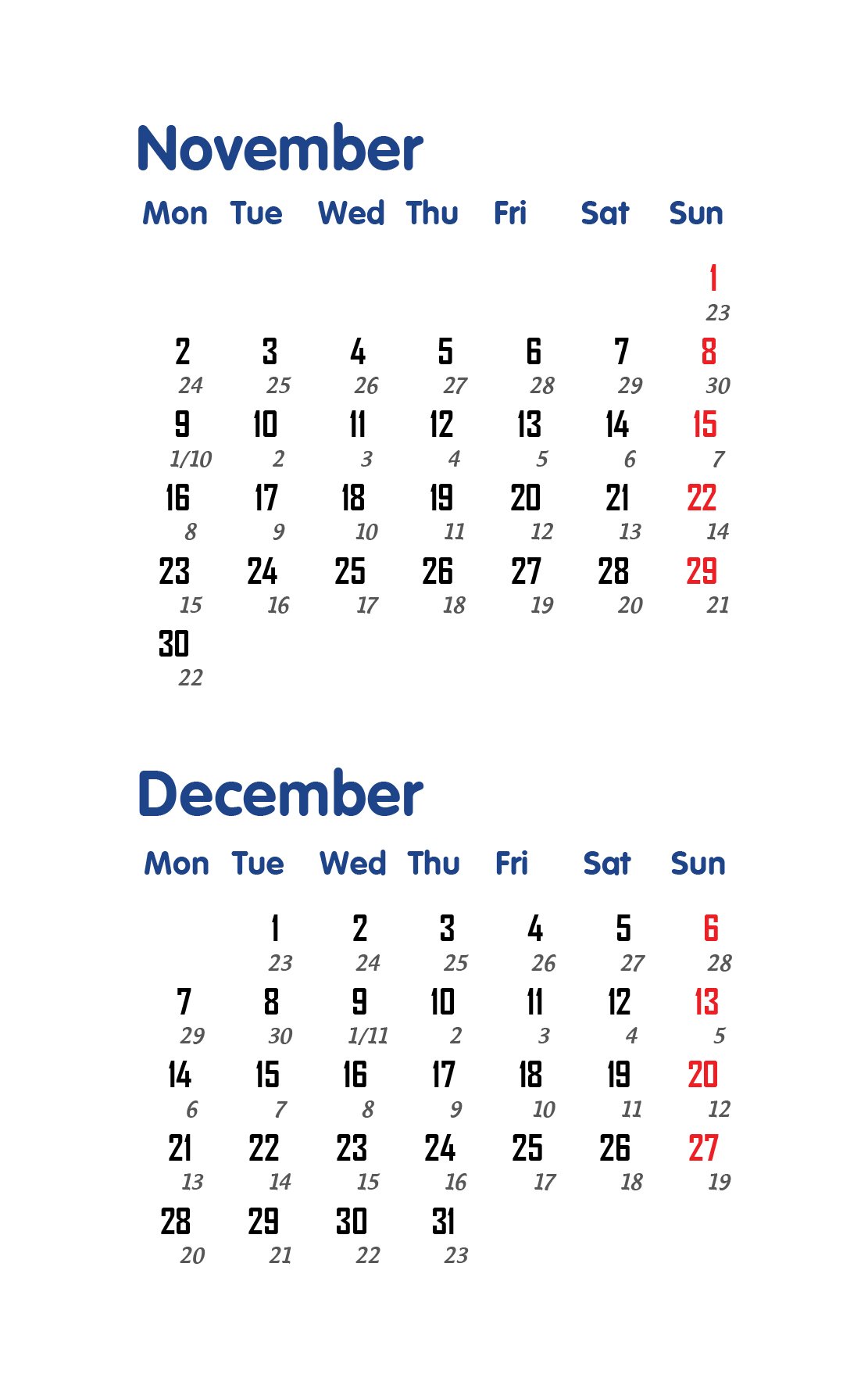 bộ số lịch tết 2026 1