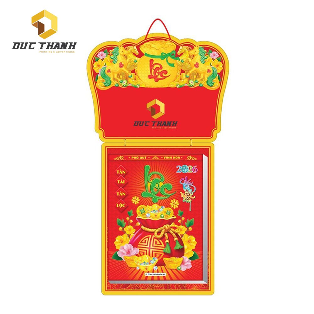 Nên đặt in lịch Tết vào thời điểm nào 1