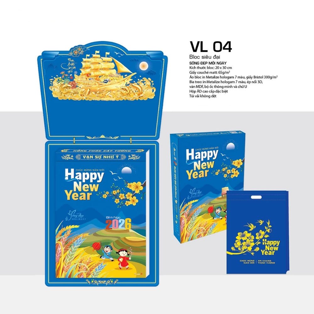 Lưu ý khi in lịch tết 1