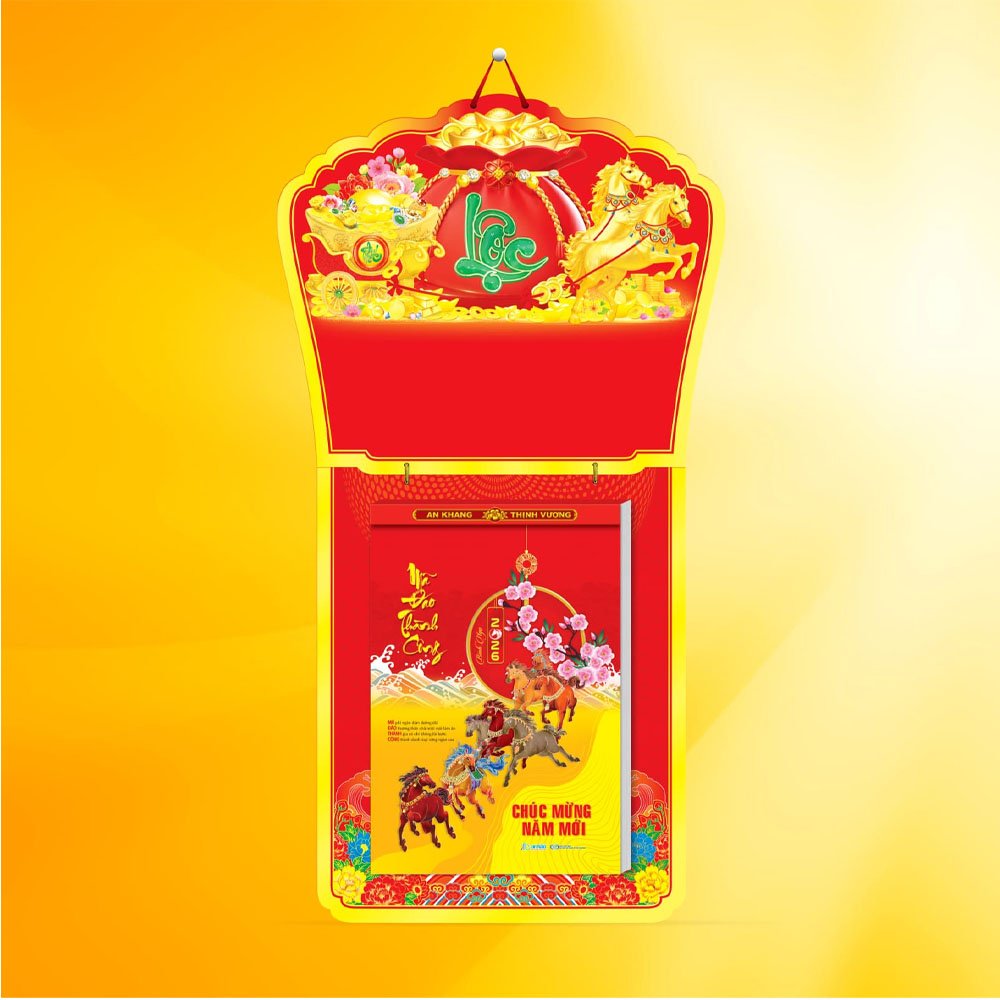 Mẫu lịch để bàn 10