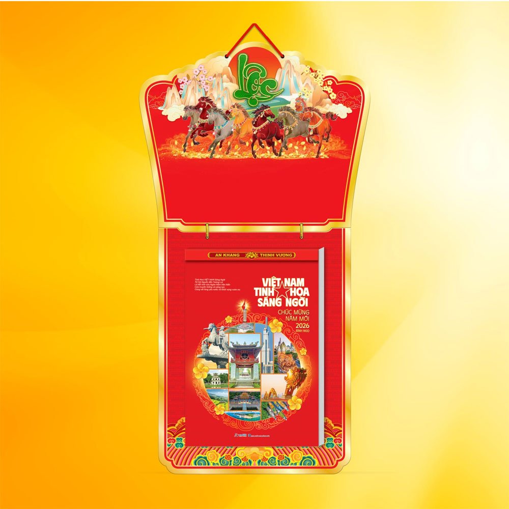 Mẫu lịch để bàn 6