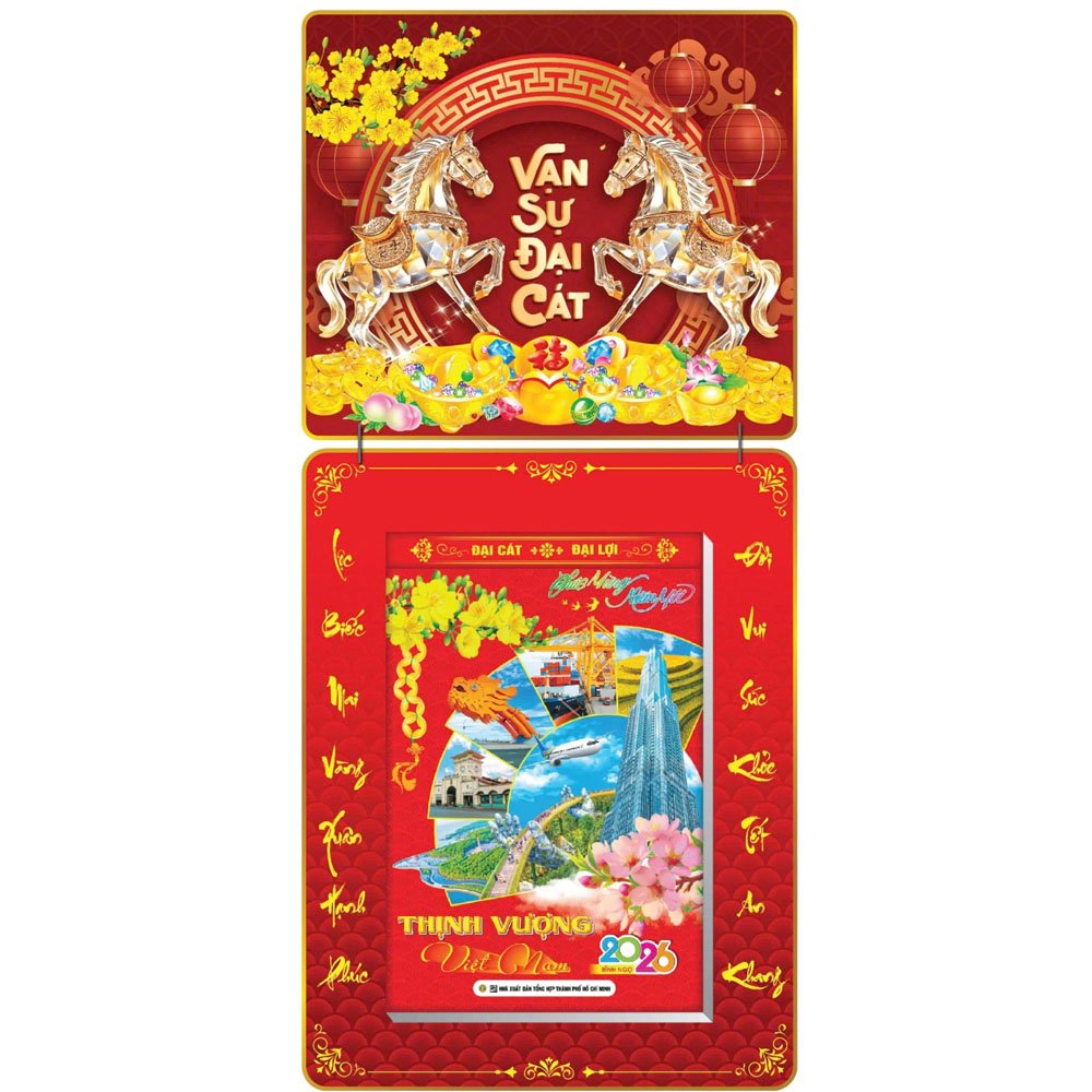 Mẫu lịch để bàn 24