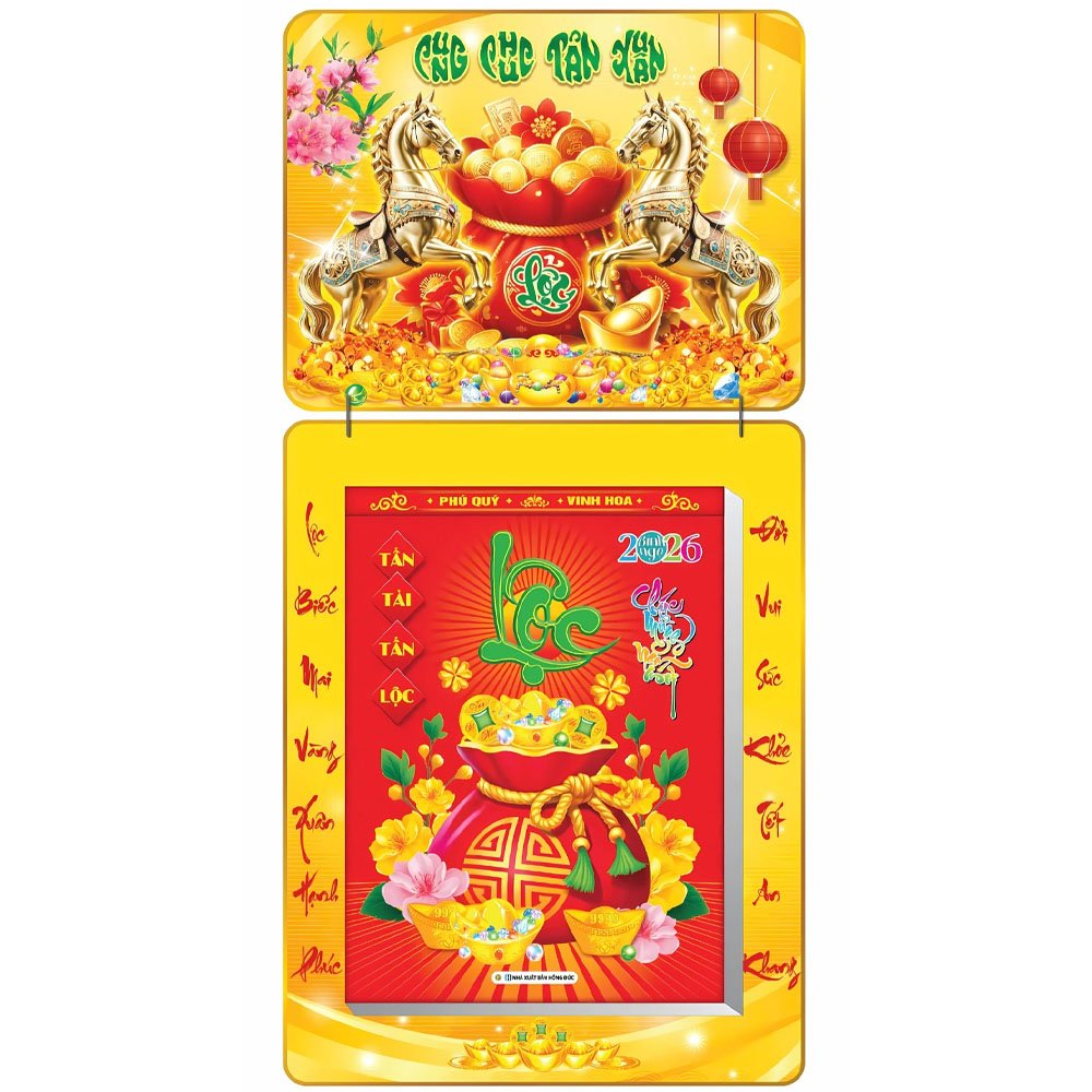 Mẫu lịch để bàn 32