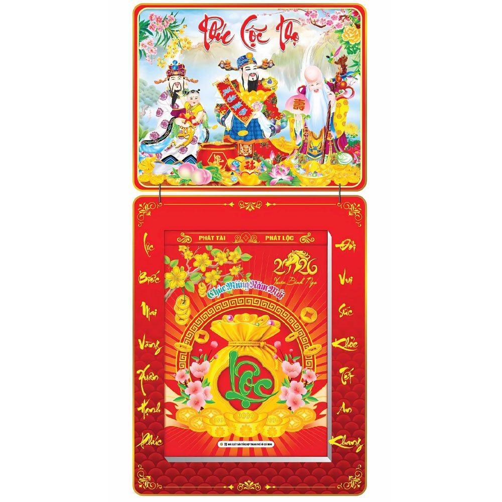 Mẫu lịch để bàn 52