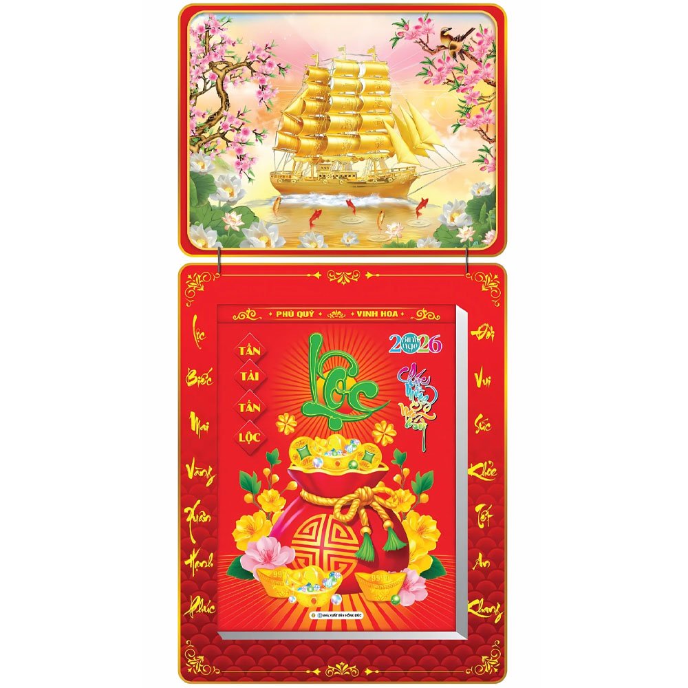 Mẫu lịch để bàn 51