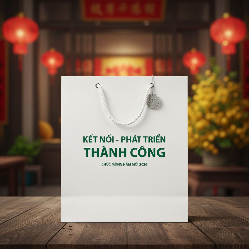 Xu hướng thiết kế túi giấy đựng quà Tết 2026 6