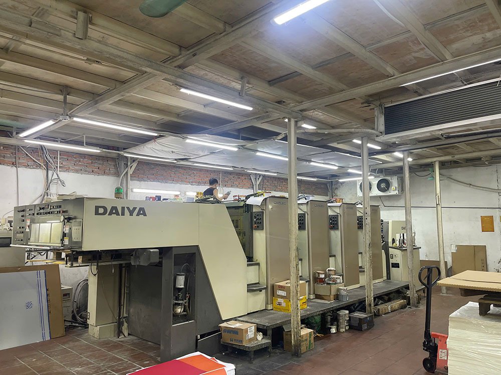 In hộp giấy bằng công nghệ in offset