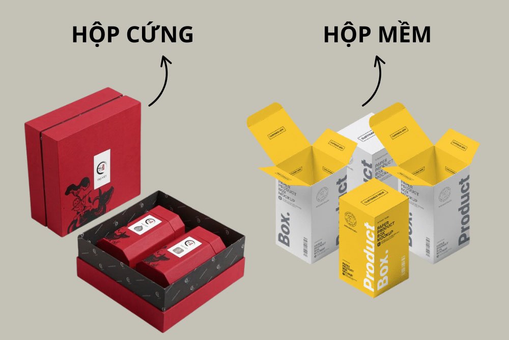 Nên chọn hộp giấy cứng hay hộp giấy mềm?