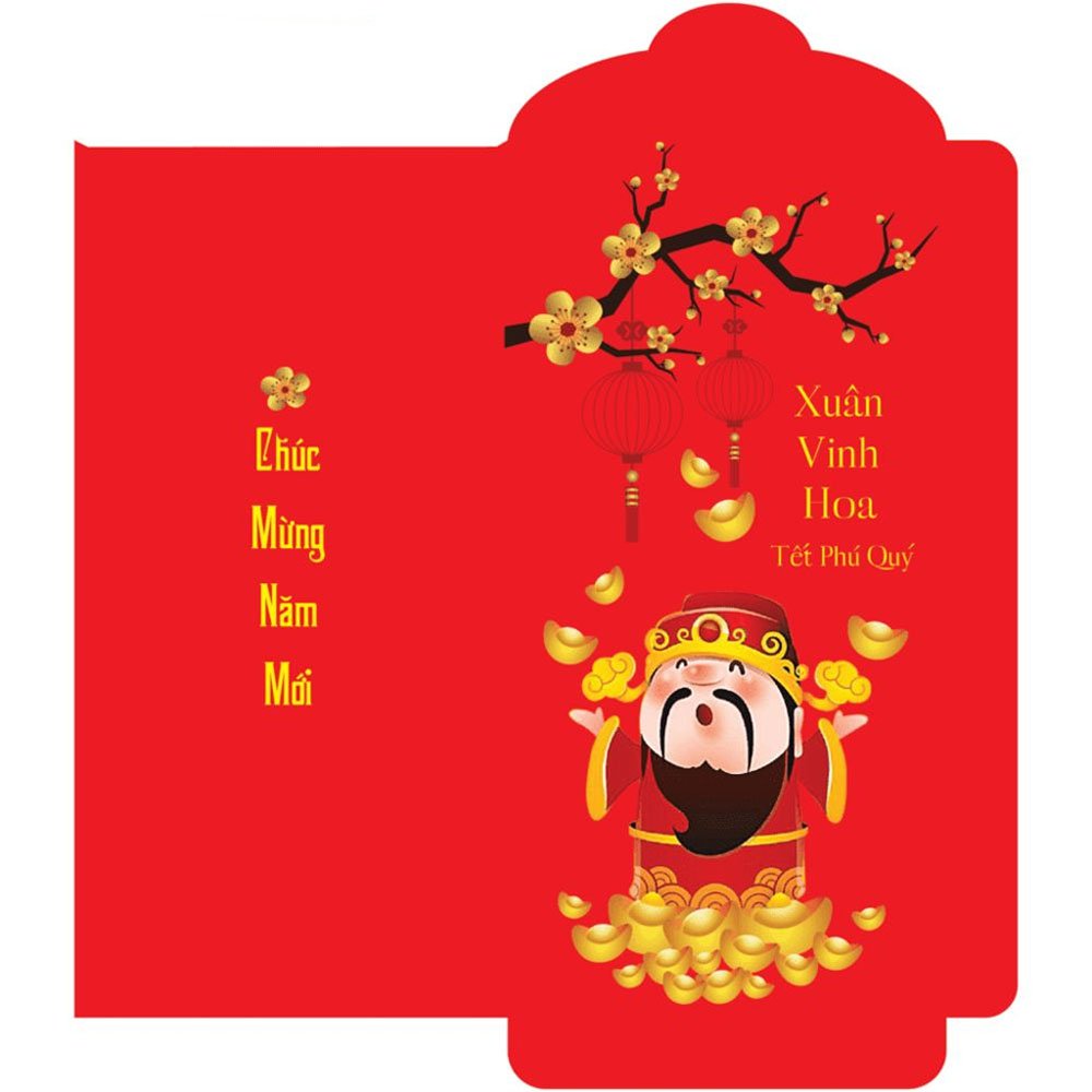 Mẫu bao lì xì Tết đẹp 2