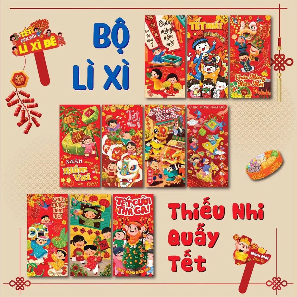 Mẫu bao lì xì Tết đẹp 31