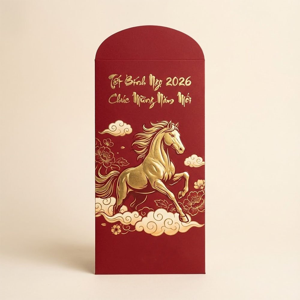 Mẫu bao lì xì Tết đẹp 14