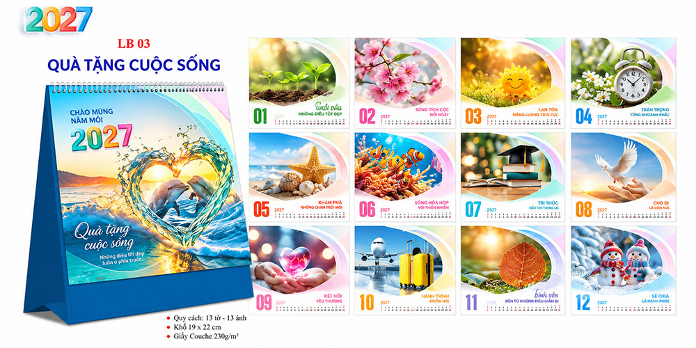 Mẫu lịch để bàn 2027 46