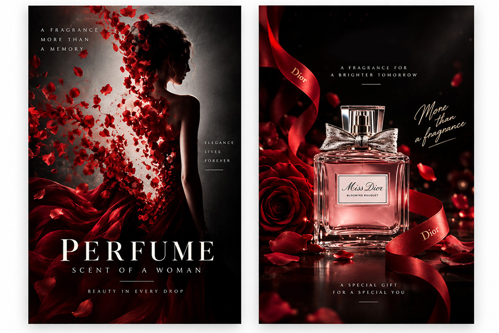 in poster quảng cáo theo yêu cầu